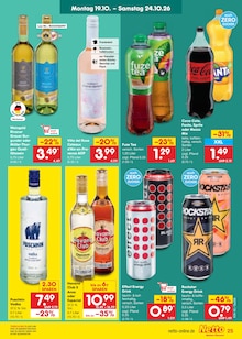 Wodka im Netto Marken-Discount Prospekt "Aktuelle Angebote" mit 75 Seiten (Bremen)