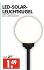 Aktuelle LED-Lampe Angebote bei Wreesmann in Dresden Aktuelles LED-SOLAR-LEUCHTKUGEL Angebot bei Wreesmann in Dresden ab 1,49 €
