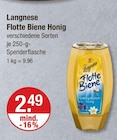 Flotte Biene Honig von Langnese im aktuellen V-Markt Prospekt für 2,49 €