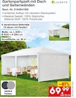 Aktuelle Partyzelt Angebote bei Netto Marken-Discount in Erlangen Aktuelles Gartenpartyzelt mit Dach und Seitenwänden Angebot bei Netto Marken-Discount in Erlangen ab 69,99 €