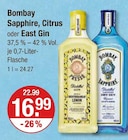 Sapphire im V-Markt Prospekt Sapphire von Bombay im aktuellen V-Markt Prospekt für 16,99 €