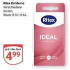 Kondome Angebote von Ritex bei GLOBUS St. Ingbert für 4,99 €