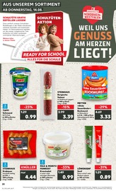 Aktueller Kaufland Prospekt mit Sahne, "Aktuelle Angebote", Seite 20