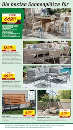 Terrassenmöbel Angebot im aktuellen toom Baumarkt Prospekt auf Seite 16