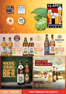 Radler im Finkbeiner Prospekt "DIE DURSTSTRECKE ENDET HIER" mit 14 Seiten (Ulm)