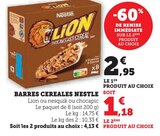 Barres Céréales - Nestle dans le catalogue U Express