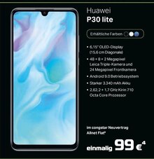 P30 lite bei A-Team Mobilfunk-Concept GmbH in Bergisch Gladbach P30 lite im Angebot bei A-Team Mobilfunk-Concept GmbH Bergisch Gladbach für 99,00 €