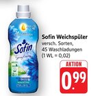 Weichspüler Angebote von Sofin bei E center Böblingen für 0,99 €