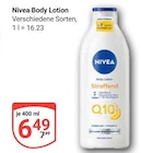 Body Lotion Angebote von Nivea bei GLOBUS Altenburg für 6,49 €