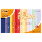 Coffret de 15 stylos bille 4 couleurs "Le Bar" - BIC dans le catalogue Carrefour