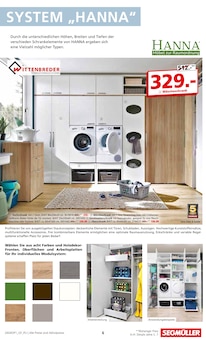 Badmöbel im Segmüller Prospekt "Hauswirtschaftsraum Spezial" mit 10 Seiten (Darmstadt)