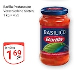 Pastasauce Basilico im Angebot bei GLOBUS in Plauen Pastasauce Basilico Angebote von Barilla bei GLOBUS Plauen für 1,69 €