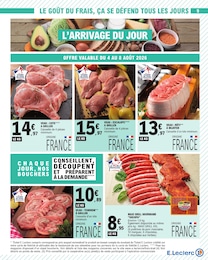 Offre Veau dans le catalogue E.Leclerc du moment à la page 9