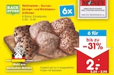 Weltmeister-, Sonnenblumen- und Kürbiskernbrötchen Angebote bei Netto Marken-Discount Görlitz für 2,00 €