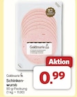 famila Nordwest Ganderkesee - Schinkenwurst Angebot im Prospekt Schinkenwurst bei famila Nordwest im Ganderkesee Prospekt für 0,99 €