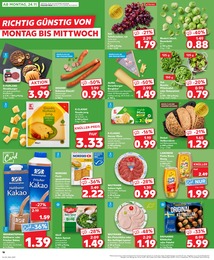 Spinat Angebot im aktuellen Kaufland Prospekt auf Seite 18