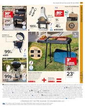 Promo Barbecue Charbon dans le catalogue Carrefour du moment à la page 19