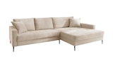Ecksofa Cord creme 276 x 173 cm - OT rechts - SUMMER bei Die Möbelfundgrube im Prospekt "" für 699,99 €