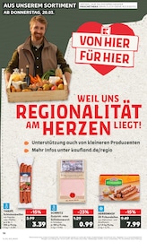 Ähnliche Angebote wie Rinderbratwurst im Prospekt "Aktuelle Angebote" auf Seite 14 von Kaufland in Wuppertal