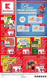 Kaufland Prospekt der aktuellen Woche, gültig von 21.09.2023 bis 27.09.2023 Aktueller Kaufland Prospekt "Aktuelle Angebote" mit 43 Seiten