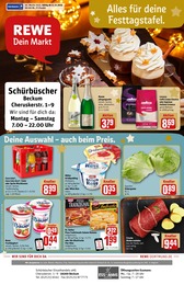 REWE Prospekt für Beckum mit 27 Seiten REWE Prospekt "Dein Markt" für Beckum, 27 Seiten, 11.12.2023 - 16.12.2023