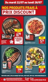 Viande Angebote im Prospekt "NOS APÉRITIFS D'ÉTÉ JUSQU'À -50% SUR LE 2ÈME" von Aldi auf Seite 4