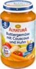 Buttergemüse mit Couscous und Huhn Angebote von Alnatura bei tegut Wiesbaden für 1,29 €