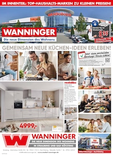 Aktueller Möbel Wanninger Prospekt "Die neue Dimension des Wohnens" Seite 1 von 24 Seiten für Bad Kötzting
