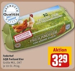 GQB Freiland Eier von Federhof im aktuellen REWE Prospekt für 3,29 €