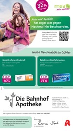 mea - meine apotheke Apotheken Prospekt der aktuellen Woche mit 4 Seiten, gültig von 01.10.2025 bis 31.10.2025, in Bad Rappenau und Umgebung Aktueller mea - meine apotheke Apotheken Prospekt in Bad Rappenau und Umgebung, "Unsere Oktober-Angebote" mit 4 Seiten, 01.10.2025 - 31.10.2025