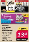 Katzennassnahrung Angebote von Whiskas oder Sheba bei Netto mit dem Scottie Neumünster für 13,99 €