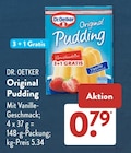 Original Pudding von Dr. Oetker im aktuellen ALDI SÜD Prospekt für 0,79 €