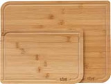 Lot de 2 planches à découper en bambou - 5FIVE dans le catalogue Intermarché