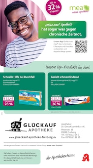 Aktueller mea - meine apotheke Prospekt "Unsere Juni-Angebote" für Freiberg Aktueller mea - meine apotheke Prospekt für Freiberg mit Seiten