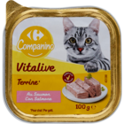 Terrine pour chats - CARREFOUR COMPANINO VITALIVE dans le catalogue Carrefour Market
