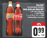 Coca-Cola, Fanta, Sprite oder Mezzo Mix im Angebot bei EDEKA in Saalfeld Coca-Cola, Fanta, Sprite oder Mezzo Mix Angebote bei EDEKA Saalfeld für 0,99 €