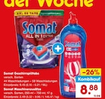 Geschirrspültabs im Angebot bei Netto Marken-Discount in Nettetal Geschirrspültabs Angebote von Somat bei Netto Marken-Discount Nettetal für 8,88 €
