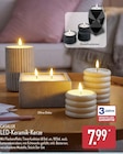 Aktuelles LED-Keramik-Kerze Angebot bei ALDI Nord in Hannover ab 7,99 €