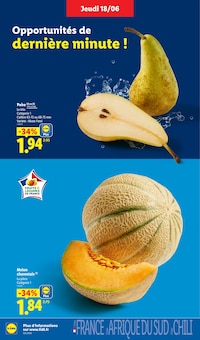 Catalogue Lidl, 18/06/2026 - 24/06/2026, L'ÉTÉ IMBATTABLE, 60 pages Prospectus Lidl en cours, "L'ÉTÉ IMBATTABLE", 60 pages