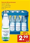 Mineralwasser von Saxonia im aktuellen Netto Marken-Discount Prospekt