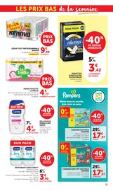 Promos Couches dans le catalogue "SUPER U" de Super U Couches en promo dans le catalogue Super U à la page 25