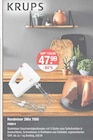 Küchenmaschine im V-Markt Prospekt Handmixer 3Mix 7000 von KRUPS im aktuellen V-Markt Prospekt für 47,99 €