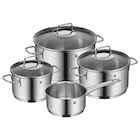 KOCHTOPFSET Astoria 4-teilig im XXXLutz Prospekt KOCHTOPFSET Astoria 4-teilig von WMF im aktuellen XXXLutz Prospekt für 90,93 €