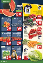 Aktueller EDEKA Prospekt mit Obst, "Aktuelle Angebote", Seite 4