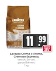 Crema e Aroma oder Cremoso Espresso Angebote von Lavazza bei Hieber Freiburg für 11,99 €