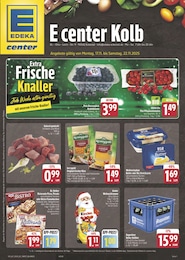 E center Prospekt für Eckental mit 28} Seiten E center Prospekt für Eckental: "Wir lieben Lebensmittel!", 28 Seiten, 17.11.2025 - 22.11.2025