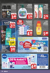 Nivea im EDEKA Prospekt in Iserlohn Aktueller EDEKA Prospekt mit Nivea, "Aktuelle Angebote", Seite 22