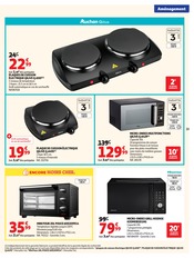 Promos Mini-Four dans le catalogue "LA RENTRÉE À PRIX K.O." de Auchan Hypermarché Mini-Four en promo dans le catalogue Auchan Hypermarché à la page 23