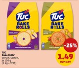 Bake Rolls von TUC im aktuellen Penny Prospekt