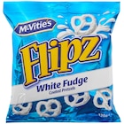 Bretzels enrobés McVitie’s Flipz White Fudge - McVitie’s en promo chez Action Bretzels enrobés McVitie’s Flipz White Fudge - McVitie’s dans le catalogue Action